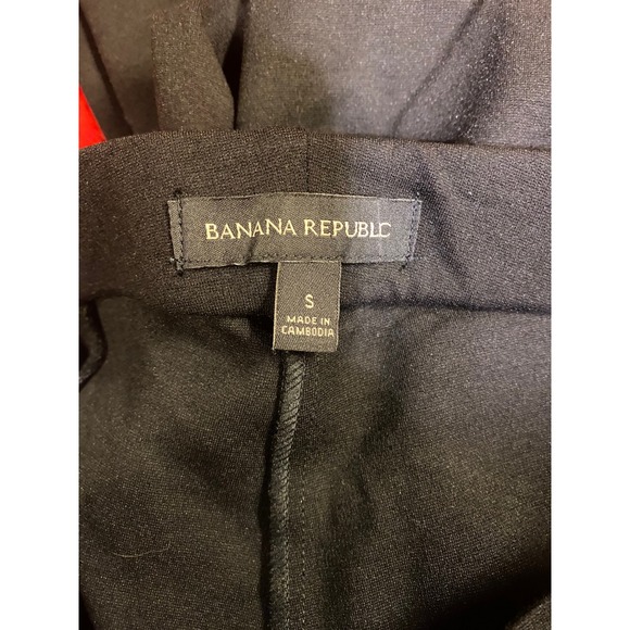 Banana Republic Women Black Ponte Pintuck Pants Item 1897892 Small NWT - Picture 7 of 9